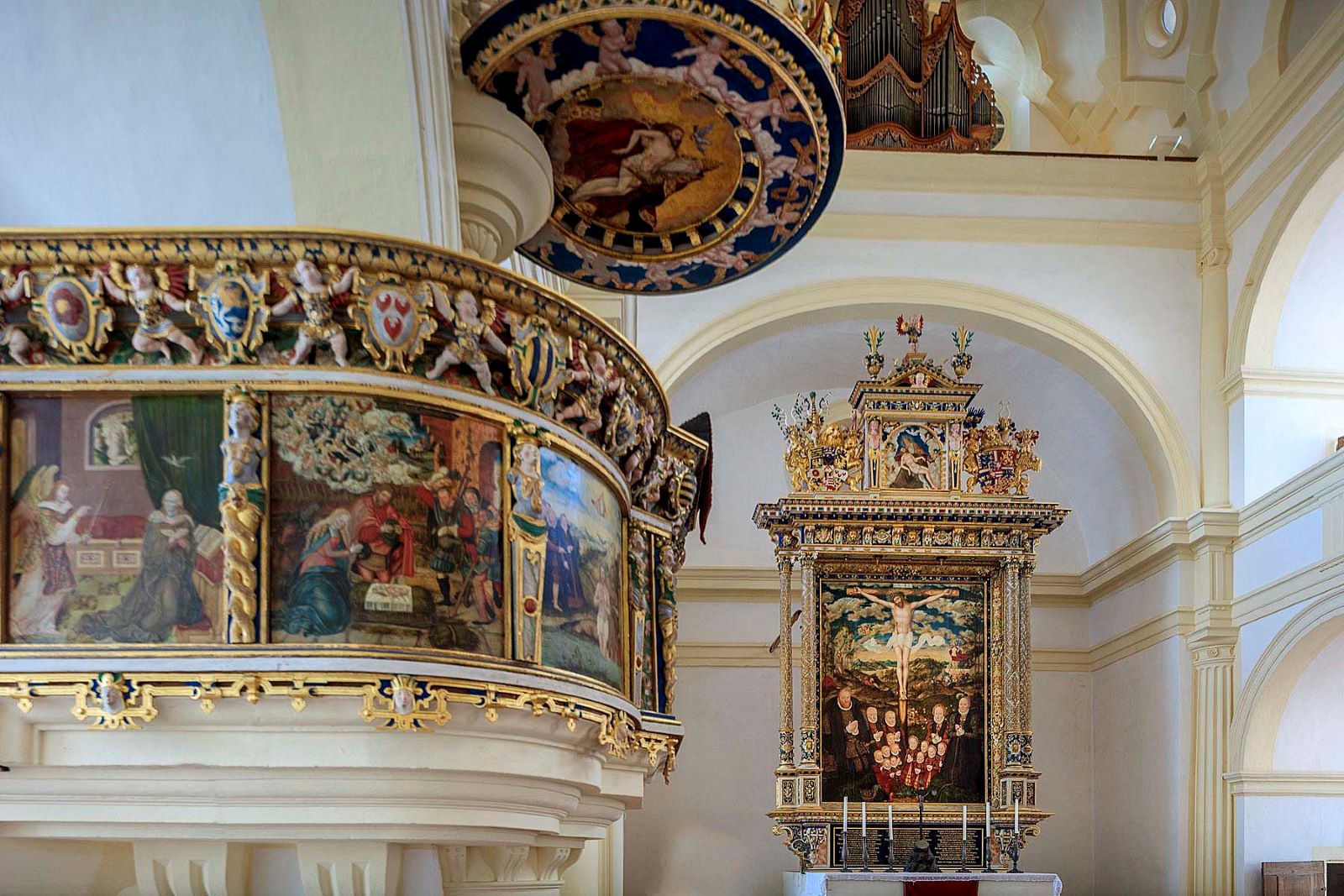 Schloss Augustusburg, Cranach-Altar