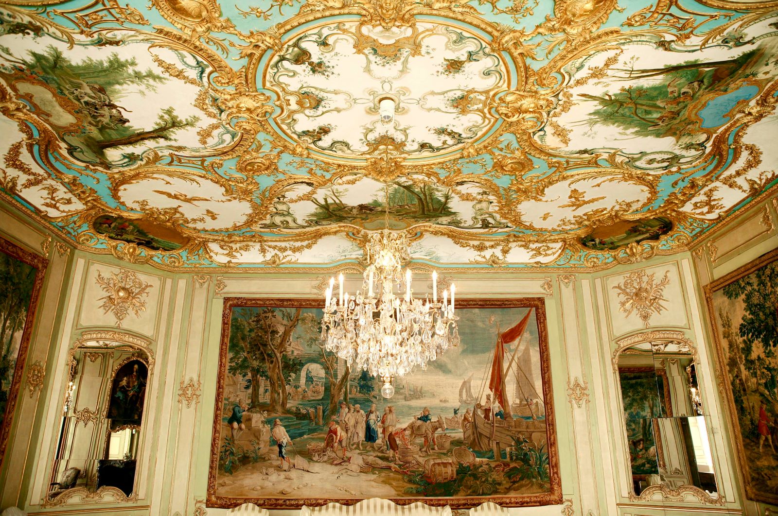 Schloss Augustusburg Brühl, Audienzsaal, Staatsappartement, (c) Foto Horst Gummersbach