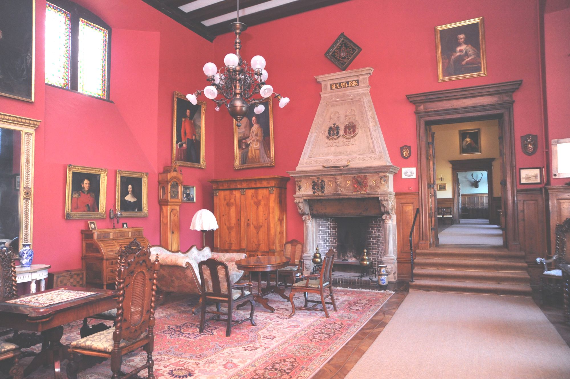 Schloss Hämelschenburg, die Halle (c) Schloss Hämelschenburg, FotoC. v. Klencke