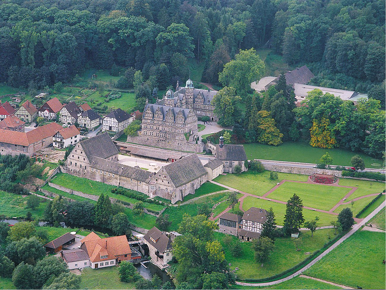 Anlage Schloss Hämelschenburg (c) Schloss Hämelschenburg