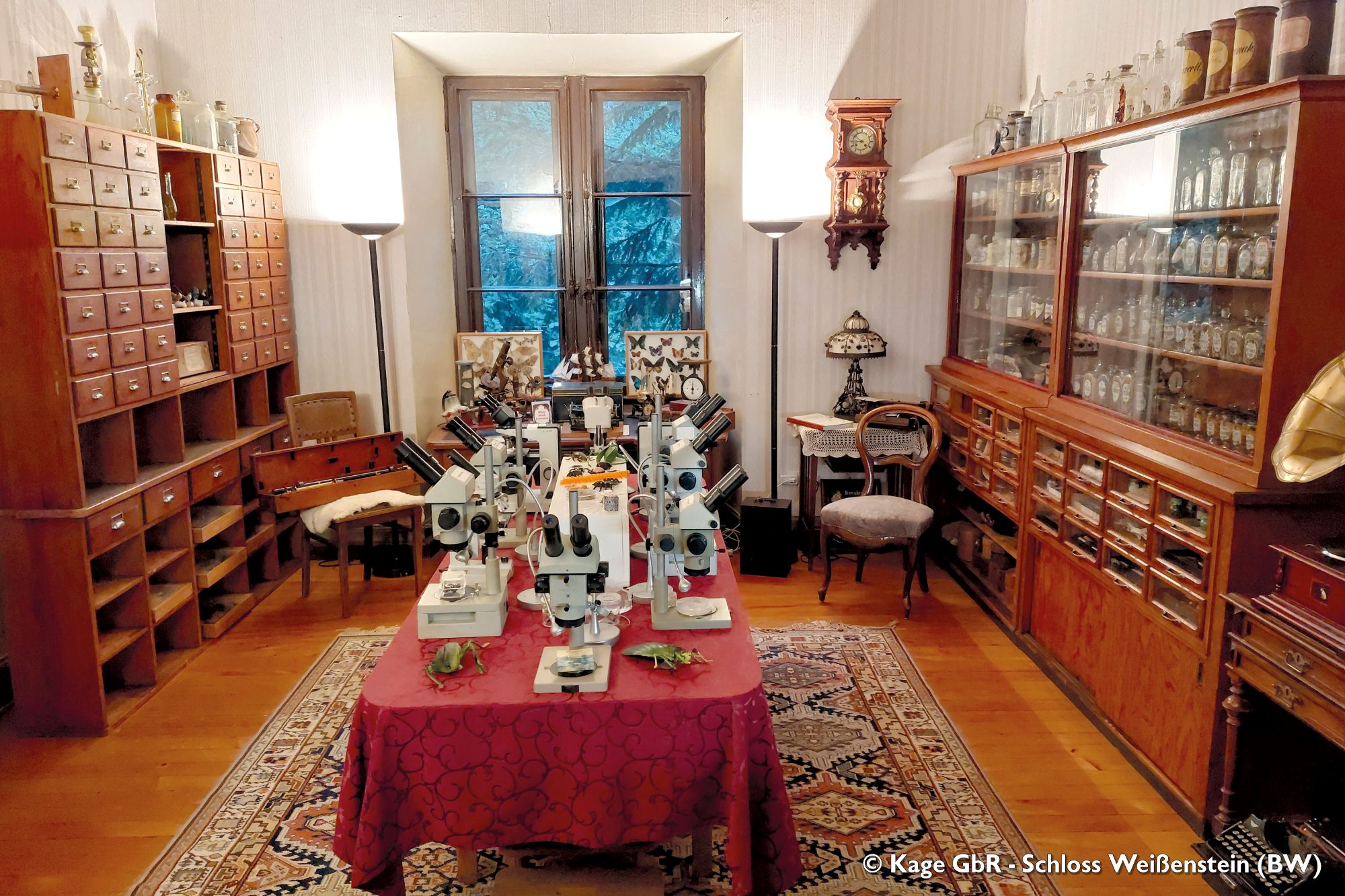 Schloss Weißenstein, Kages Miroversum, Forscherzimmer (c) Kage GbR - Schloss Weißenstein (BW)