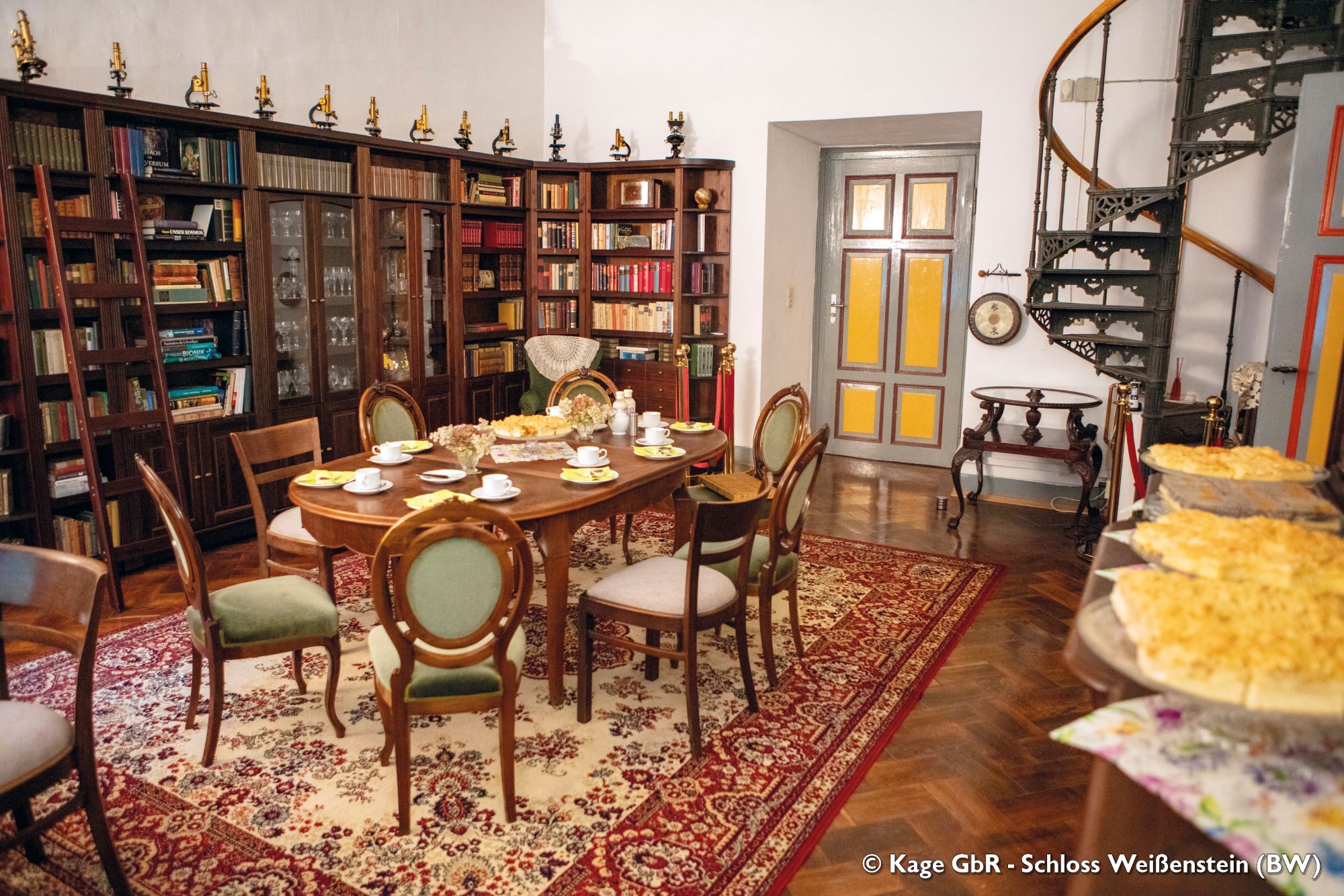 Schloss Weißenstein, Bibliothek (c) Kage GbR - Schloss