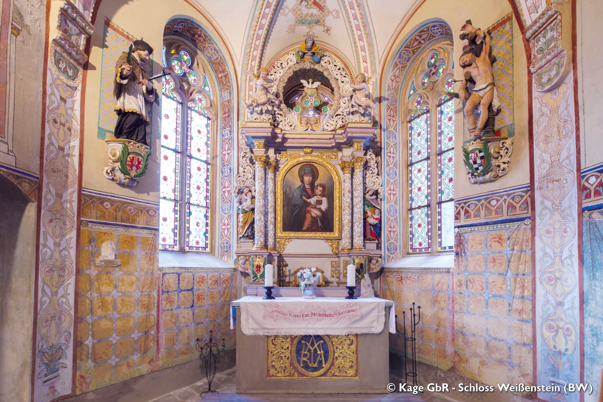 Schloss Weißenstein, Kapelle (c) Kage GbR - Schloss